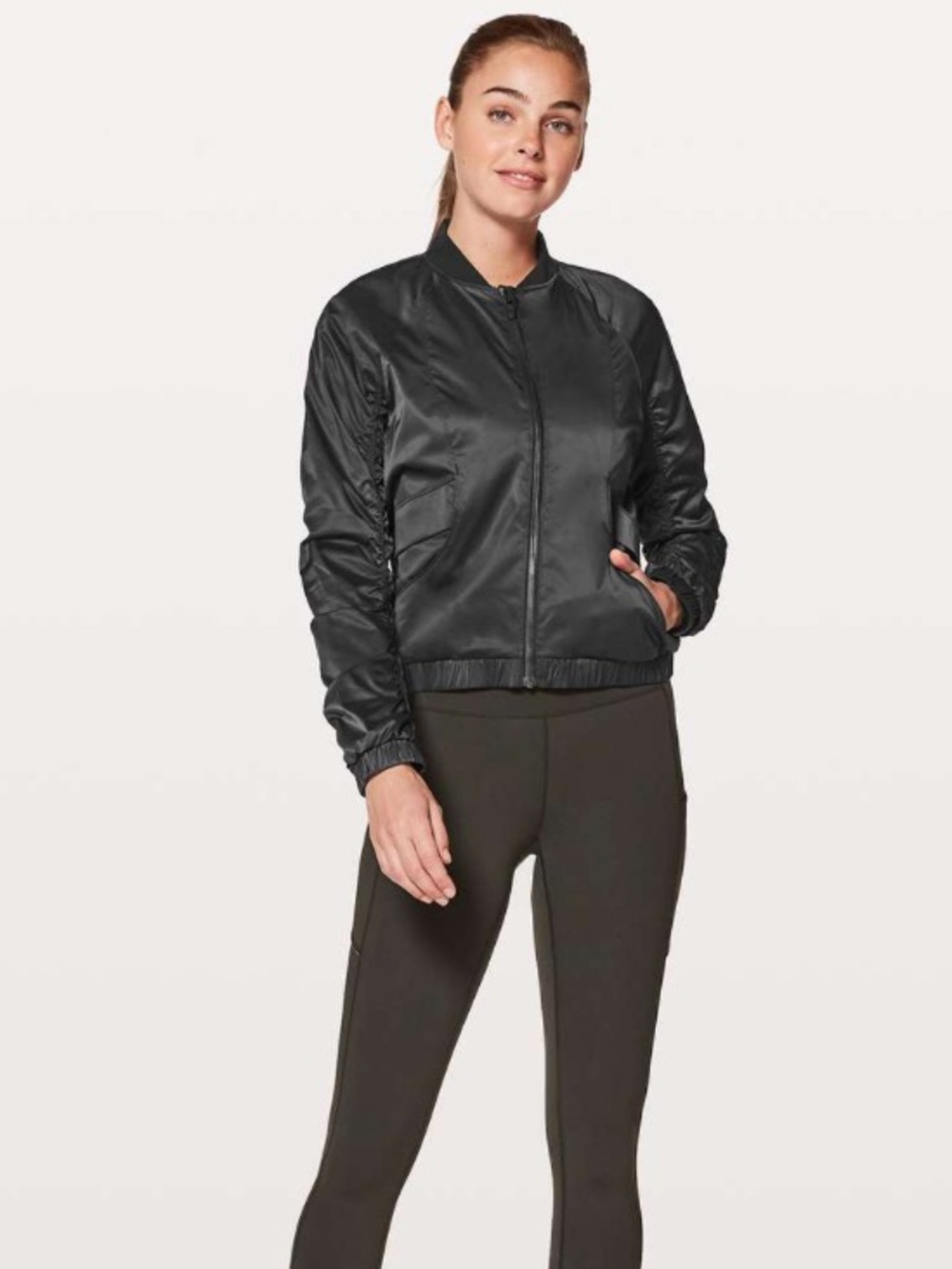 Lululemon Above The Clouds Black Jacket